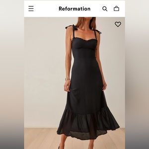 Black Nikita Dress (Reformation)